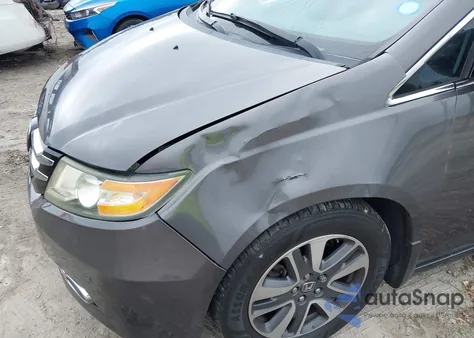 2014 Honda Odyssey Touring/Touring Elite from USA, damaged, VIN 5FNRL5H92EB085947